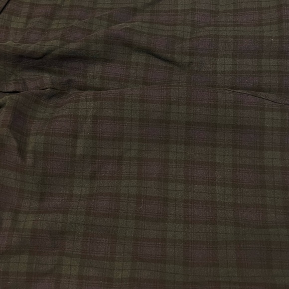 Gap Black Watch Plaid Pants, size 14. - Picture 6 of 7